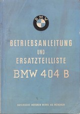 BMW 404B Operating