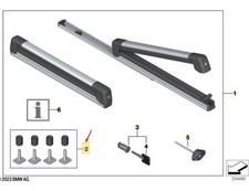 Kit ricambi staffa sci e