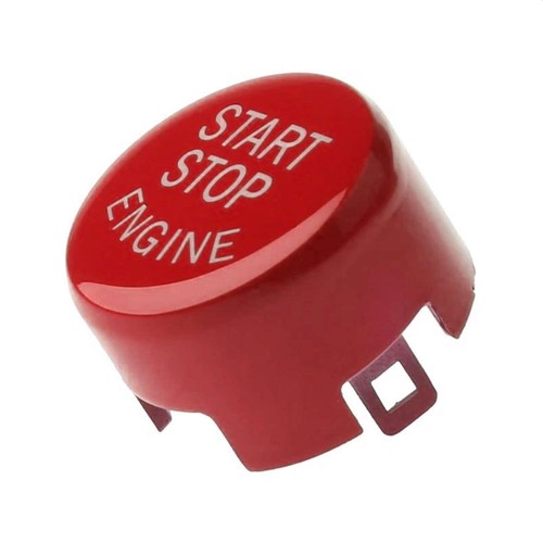 Pulsante start stop - start, rosso